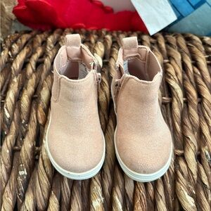 Kids Pink Ankle Boots